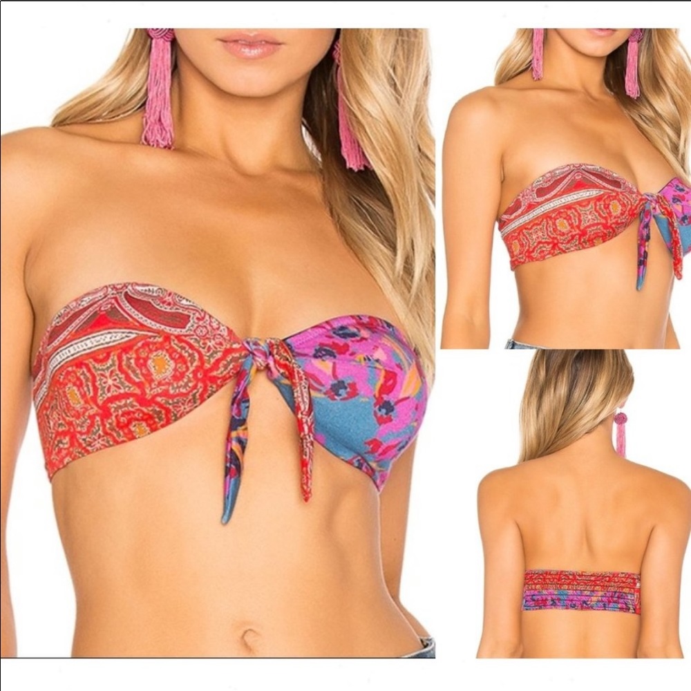 NWT Free People Paisley Festival Bra